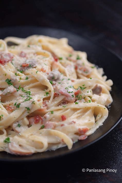 Filipino Carbonara.